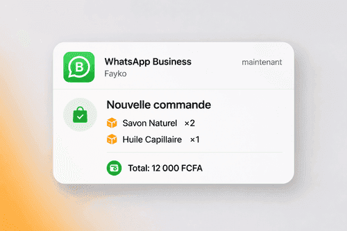 Notification WhatsApp Miwodi